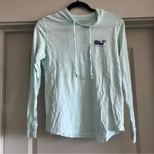 Vineyard Vines Sweatshirt | Blue Cotton Hoodie | Size XS